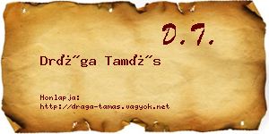 Drága Tamás névjegykártya